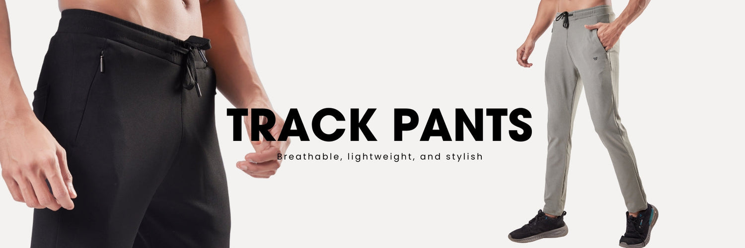 D Pockets Track Pants with Dobby Premium+