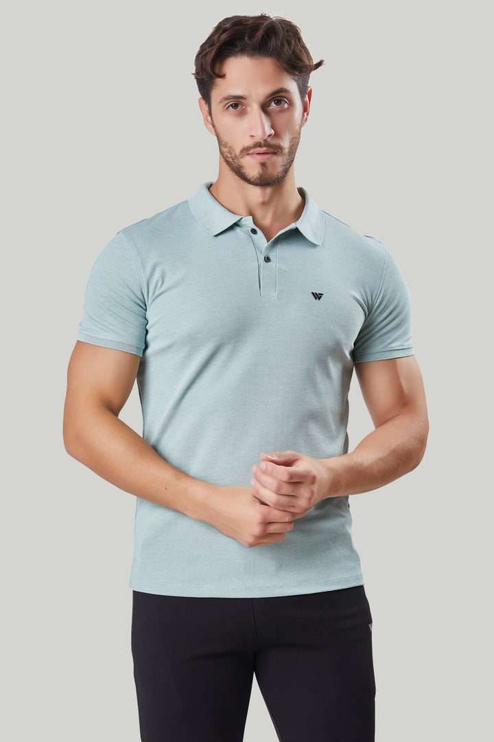 Cool Melange Polo T-shirt