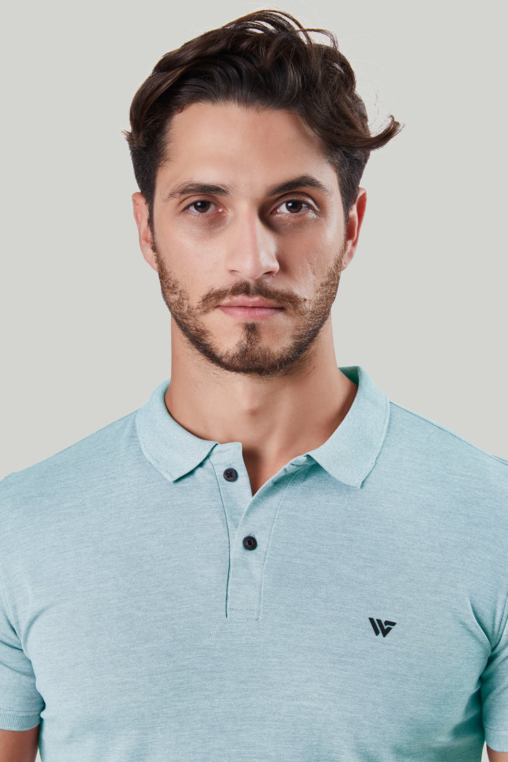 Cool Melange Polo T-shirt