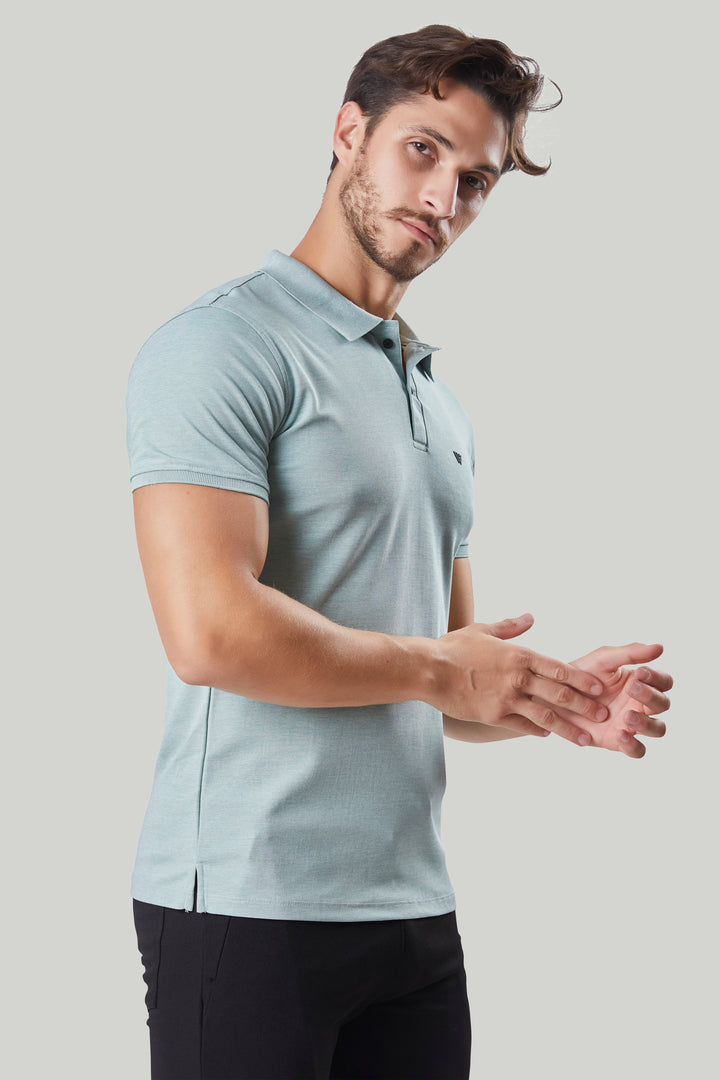 Cool Melange Polo T-shirt