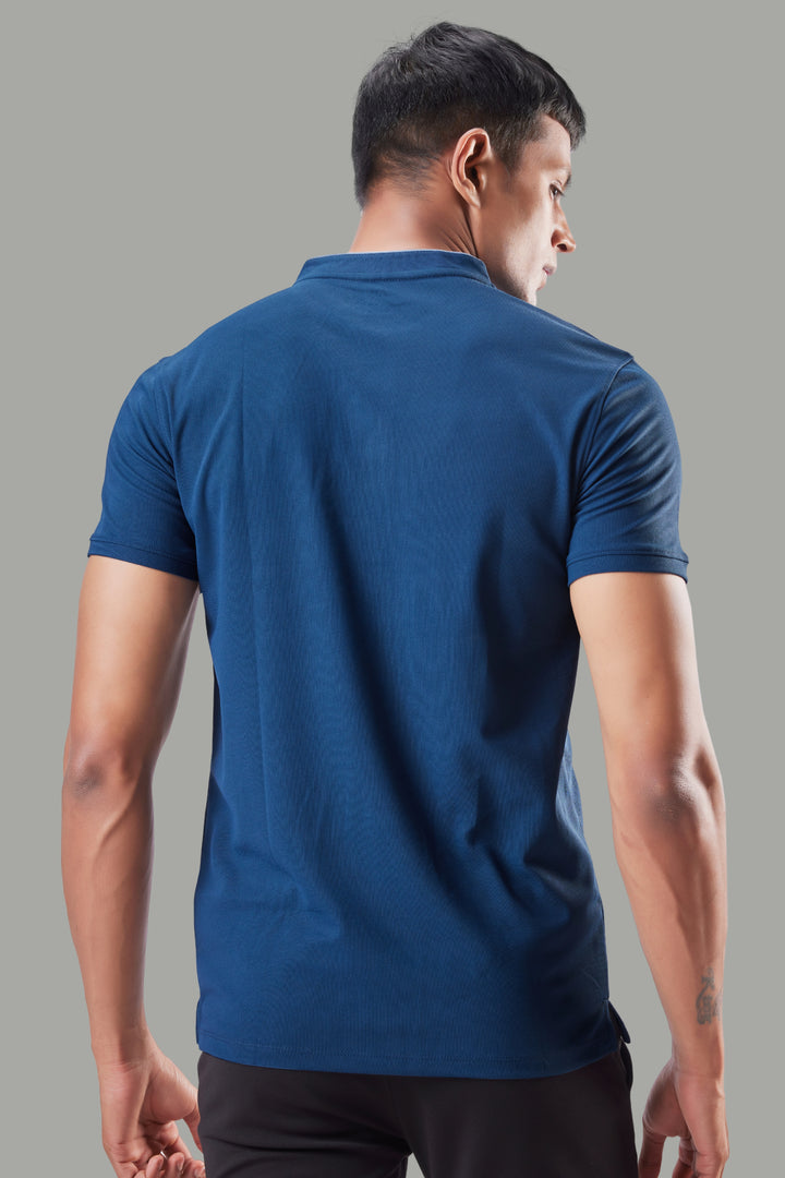 Premium Stand Collar Polo T-shirt