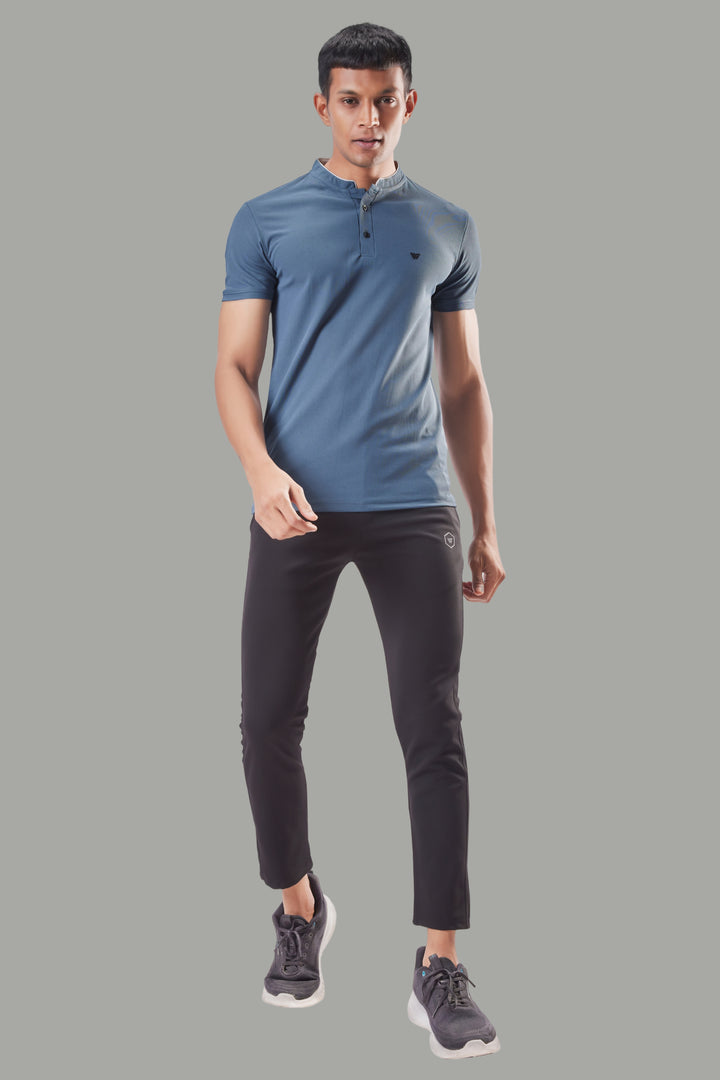 Premium Stand Collar Polo T-shirt