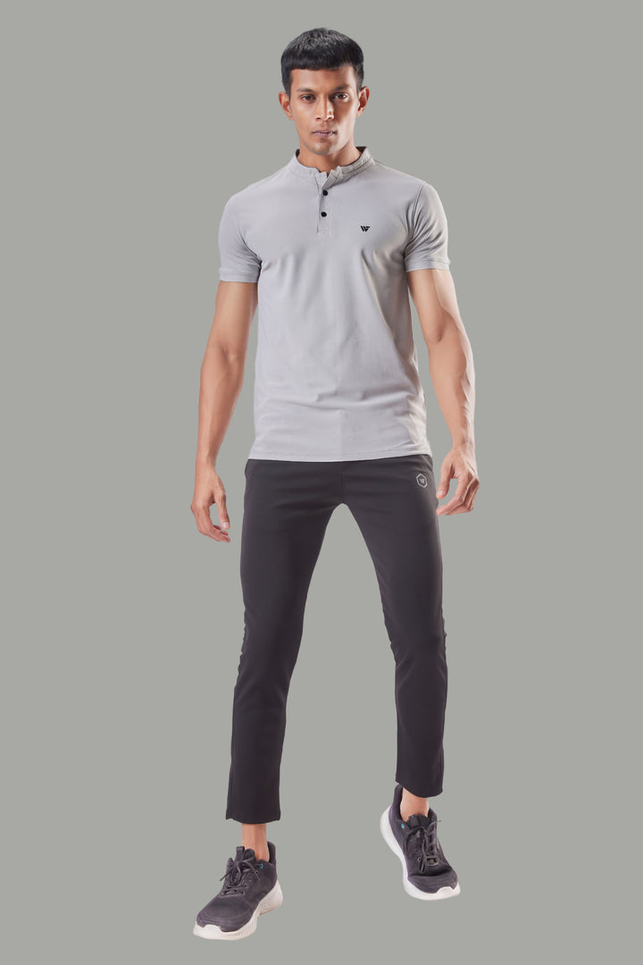 Premium Stand Collar Polo T-shirt