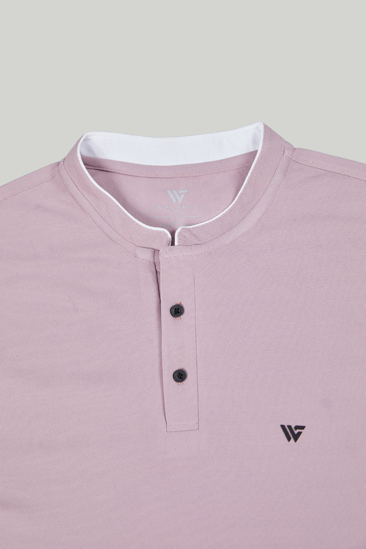 Premium Stand Collar Polo T-shirt