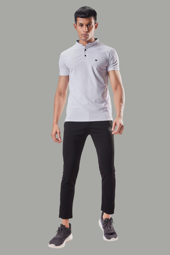 Premium Stand Collar Polo T-shirt